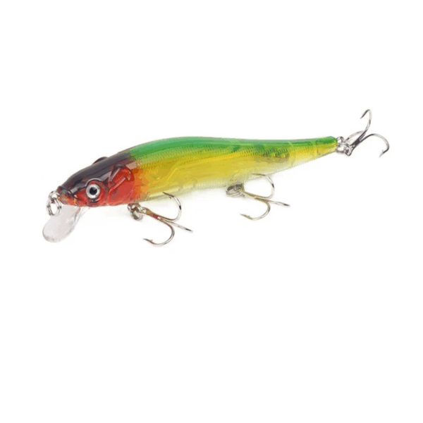 Crankbait Frost Fang Model 14 fishing lure with realistic frost-colored finish and detailed scales