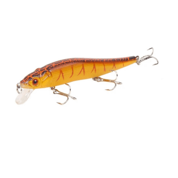 Crankbait Mud Runner Model №12 with earthy tones, aggressive wobble, and sturdy build designed for muddy and stained waters.