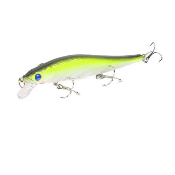 Crankbait Swirl Dart Model 16 fishing lure with swirling blue and silver pattern and streamlined shape